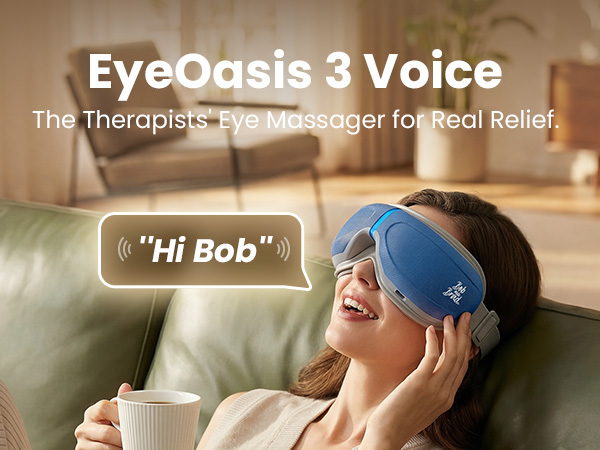 eye massager with heat and cooling fsa/hsa eligible eye mask massager migraine mask