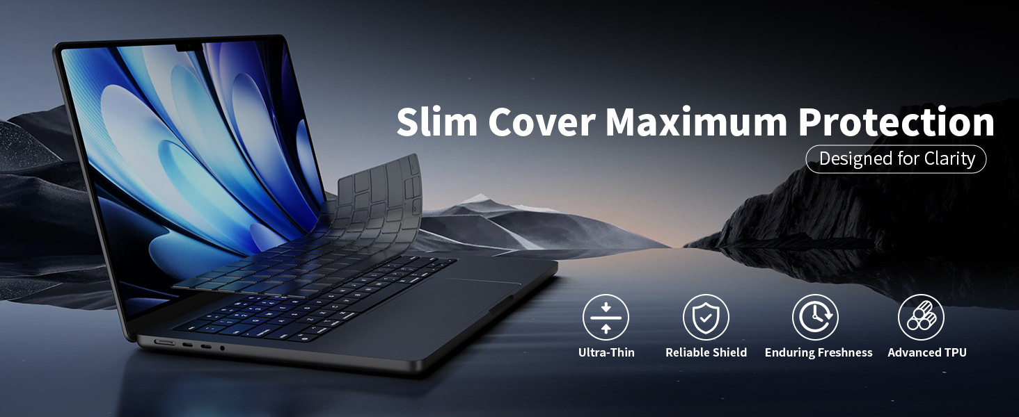 MacBook 13.6 inch keyboard cover