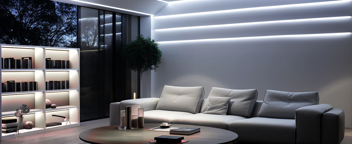cold white rope lights