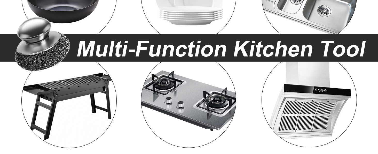 metal dish scrubber