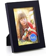 RPJC 4x6 Picture Frames Made of Solid Wood High Definition Glass for Table Top Display and Wall M...