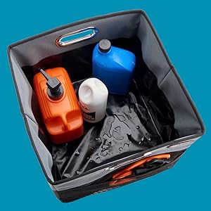 highroad trunk and car storage bin with waterproof liner