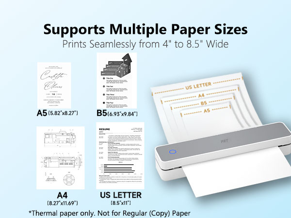 Inkless Portable Printer