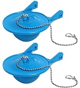 3 Inch Toilet Flapper Replacement Compatible with Gerber 99-788, Easy to Install with 2 Toilet Ha...