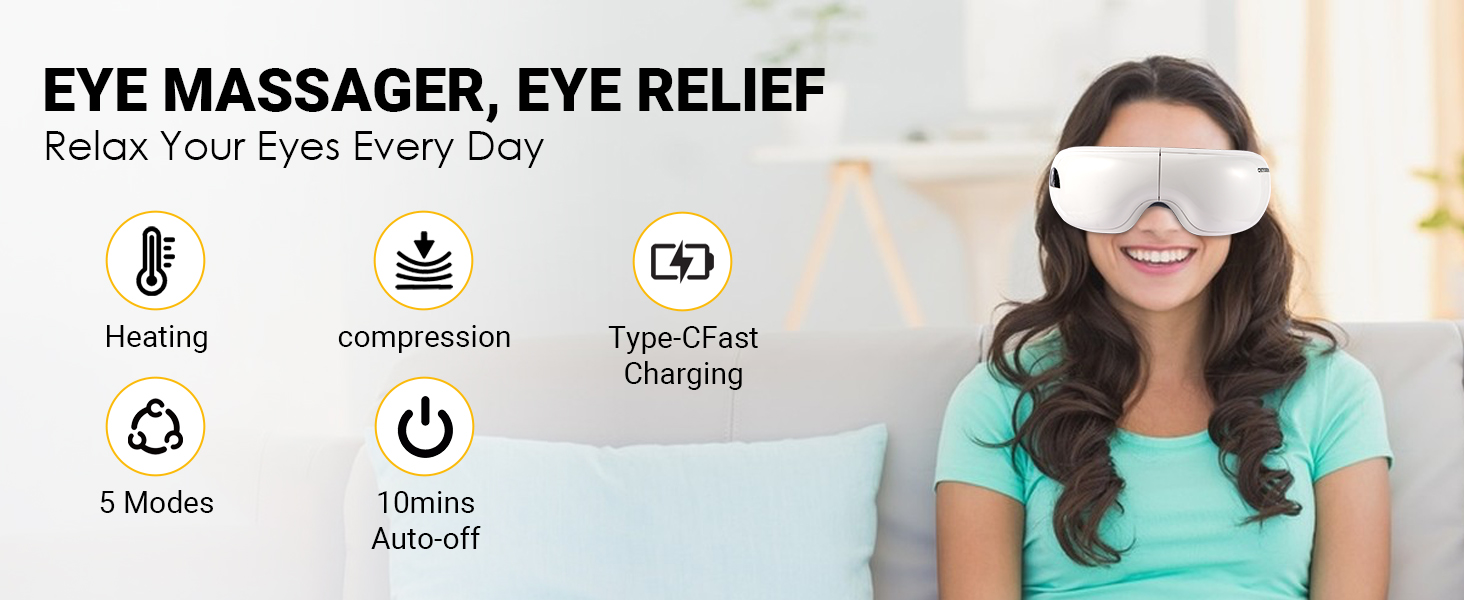 Eye Massager with Heat