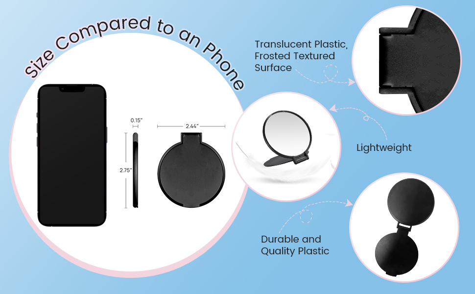 compact mirror bulk
