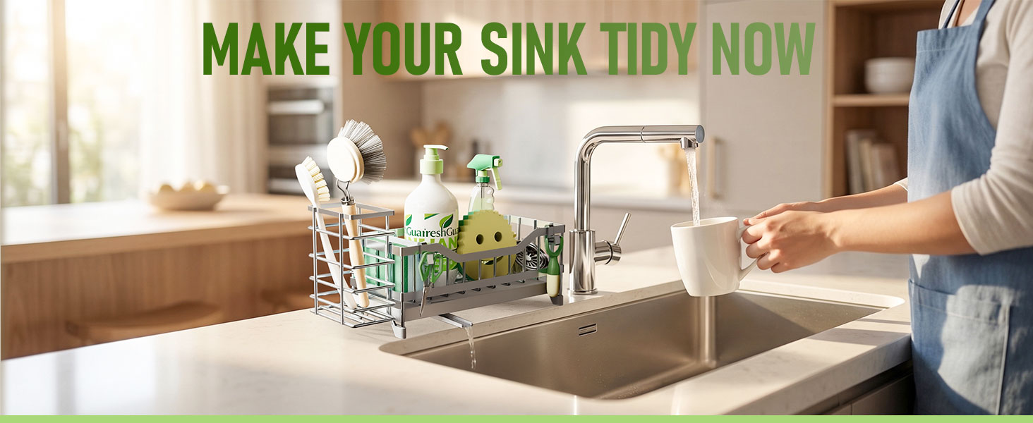 kitchen sink sponge holder