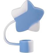 Silicone Straw Cover Cap for Cup, Star Shape Topper Compatible with 10mm 30 and 40 Oz Tumbler, Re...