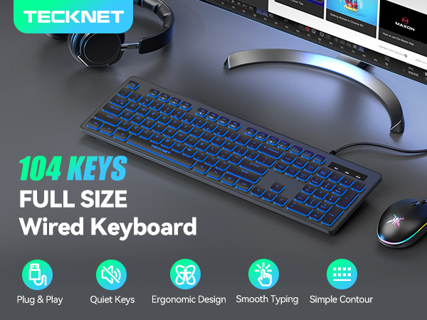 TECKNET Keyboard