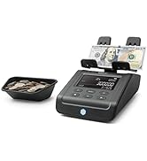 Safescan 6165 Advanced Money Counting Scale, Counts Bills, Coins, Coin Rolls and Bill Bundles, M...