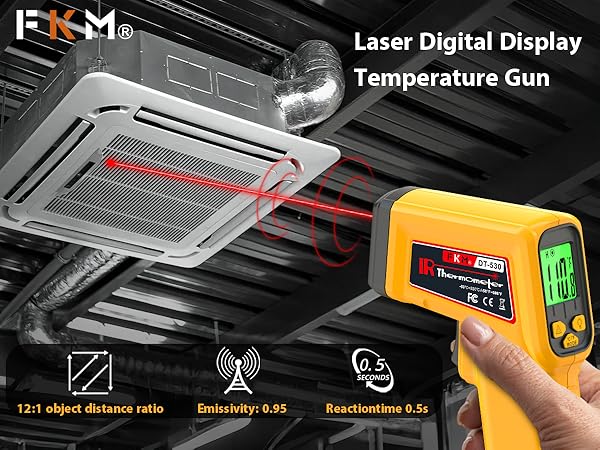 hvac temperature gun