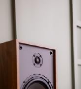 Top half of the Dayton Audio Classic Bluetooth Speaker