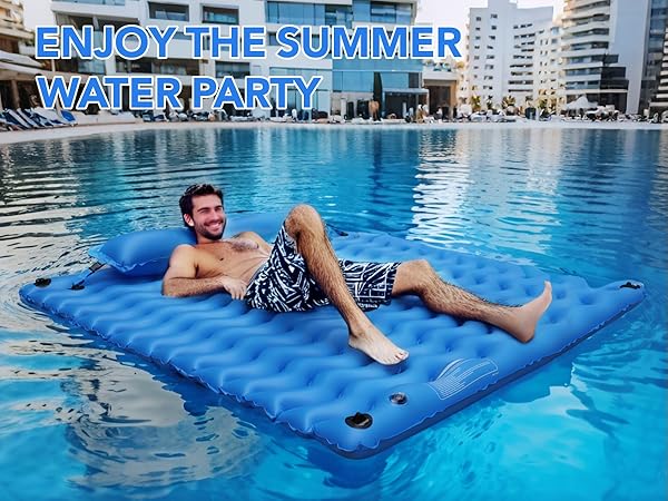 Inflatable Floating Mat enjoy your summer water party