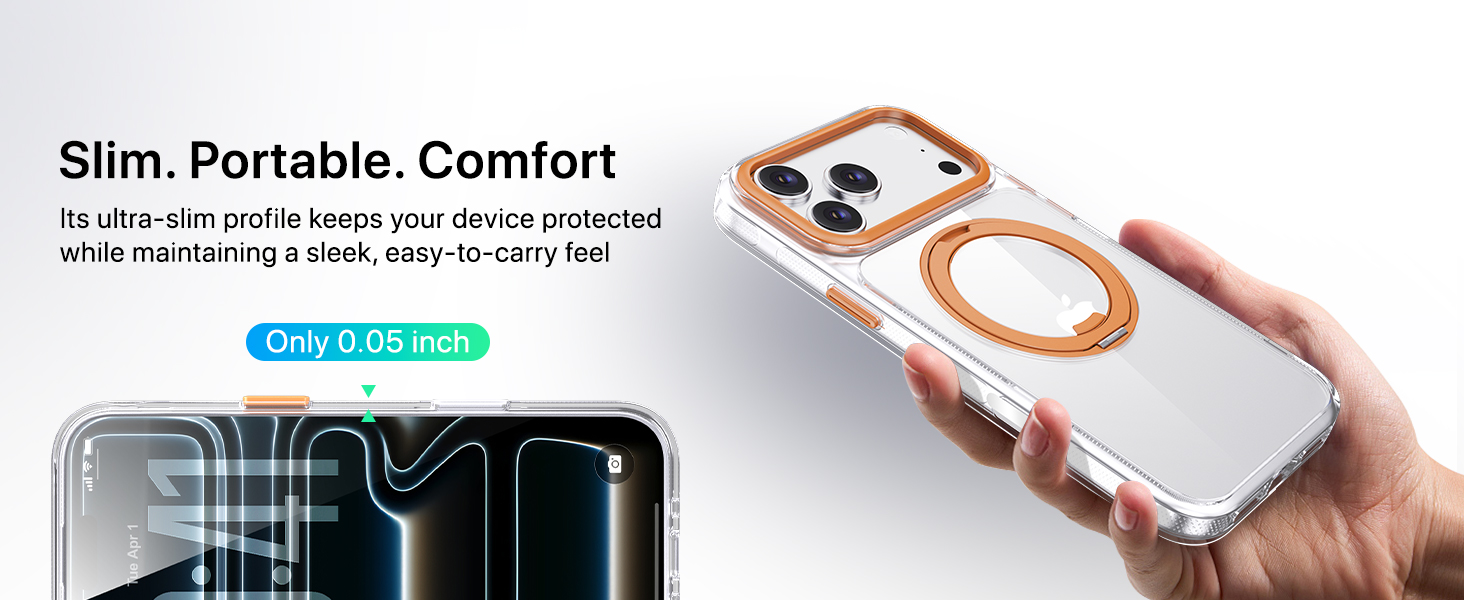 Slim portable comfort