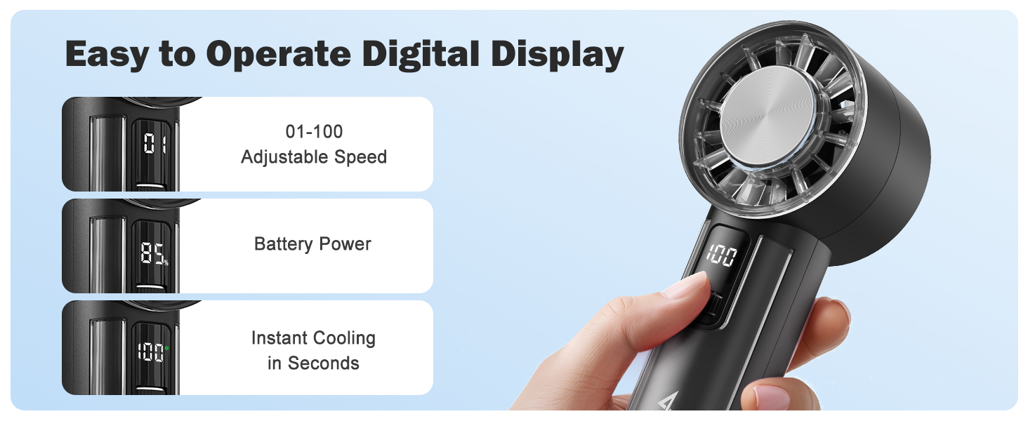 turbo handheld fan