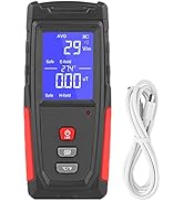 EMF Meter, XRCLIF Digital Electromagnetic Radiation Detector, Hand-held EMF Tester for Home/Outdo...