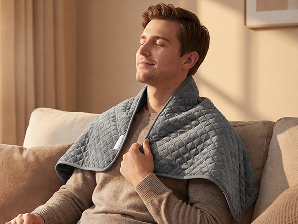 heating pad for neck and shoulders and back