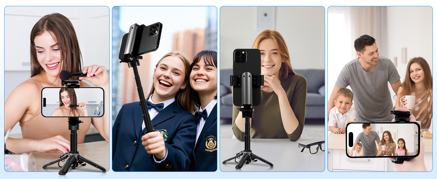 tripod for iphone with light
