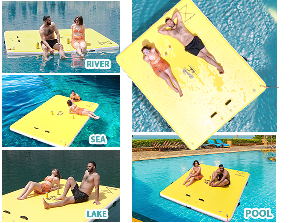 Inflatable Floating Dock