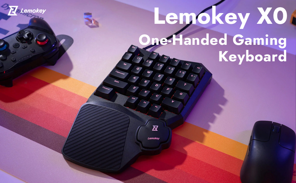 Lemokey X0 QMK Wired Mechanical Gaming Keypad