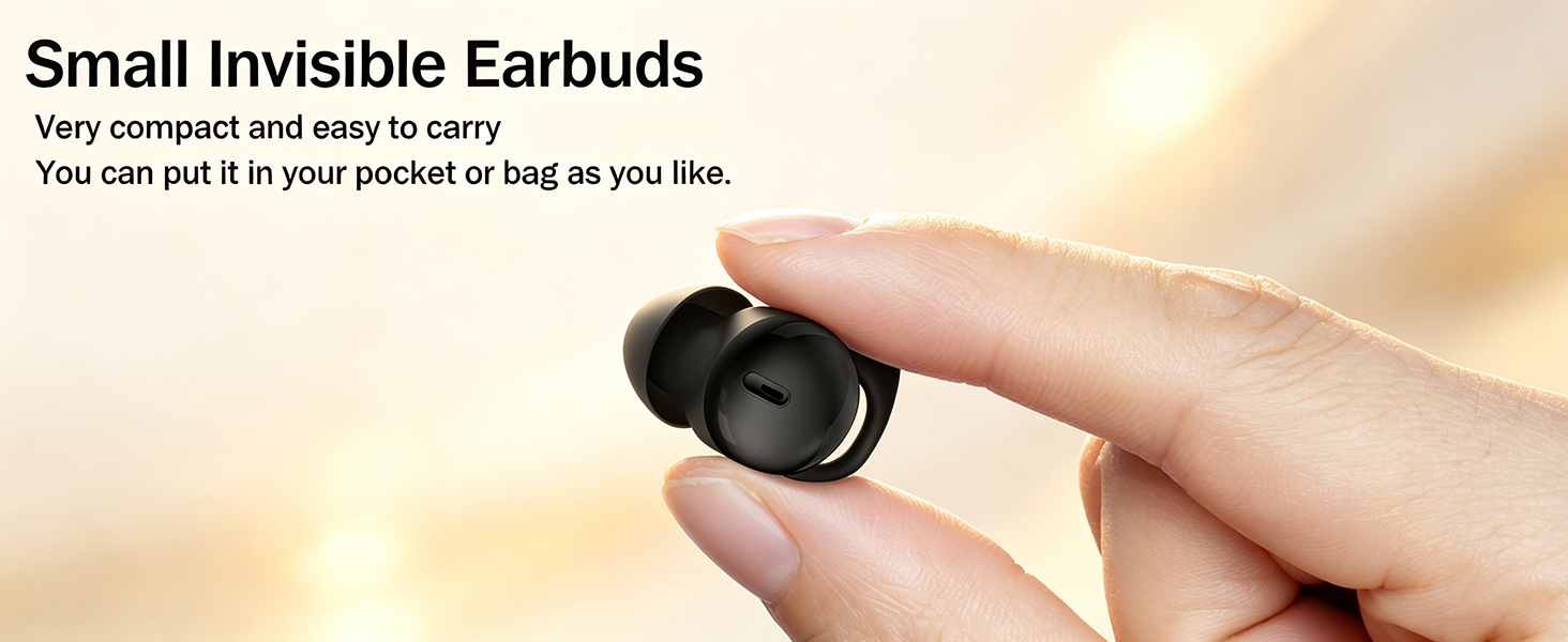 Small Sleeping Earbuds