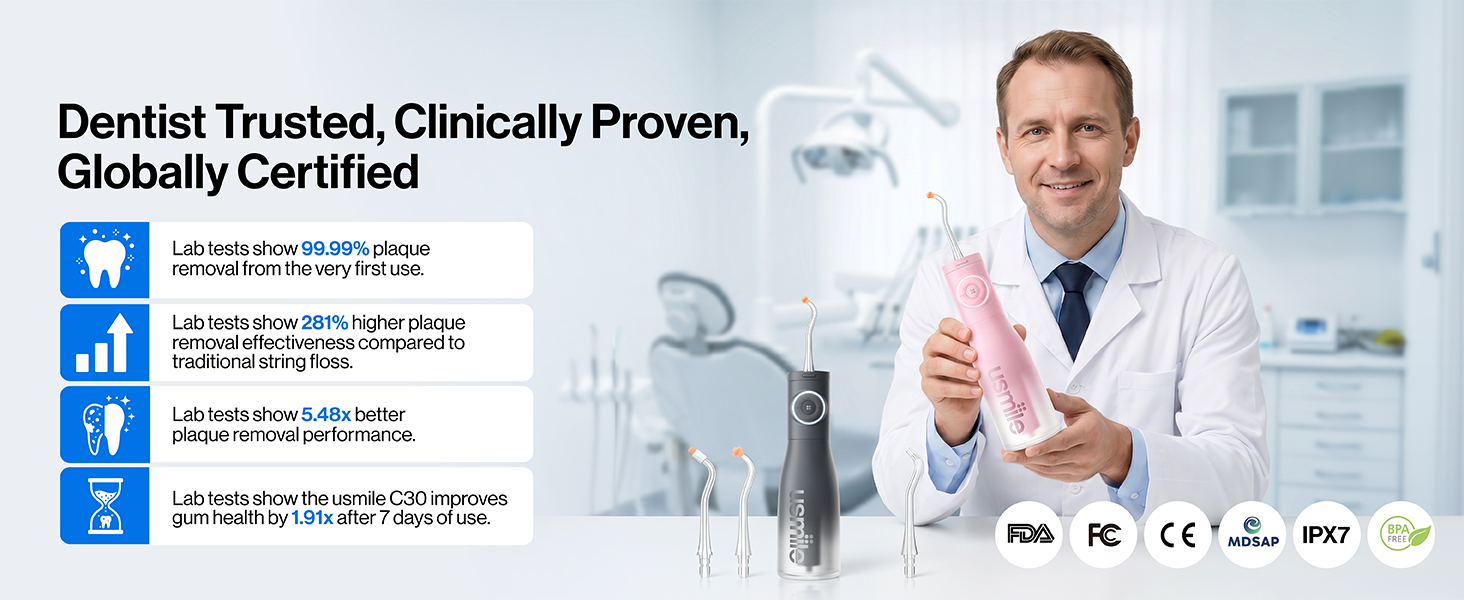 usmile water flosser