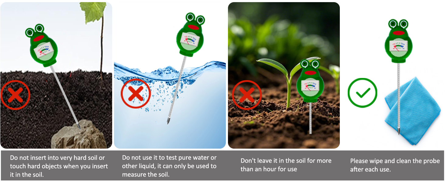 METINFUS Soil Moisture Meter for Plants