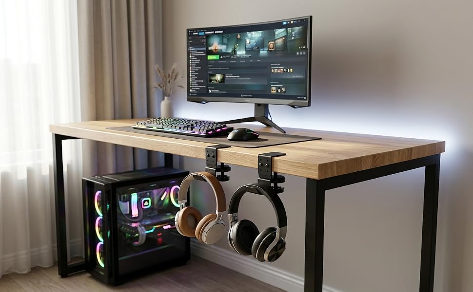 Rotating Headphone Stand Hanger