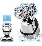 ATEngeus Head Shaver, Electric Razor for Men, Upgrade 7D Floating Electric Shaver, Wet &amp; Dry Mens...