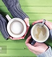 BESTINNKITS Smart Coffee Set Auto On/Off Gravity-Induction Mug Office Desk Use, Candle Wax Cup Wa...