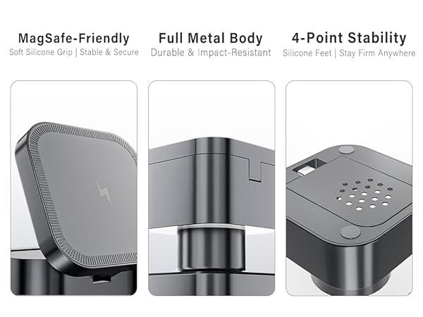 4 in 1 Magsafe Wireless Charging Station