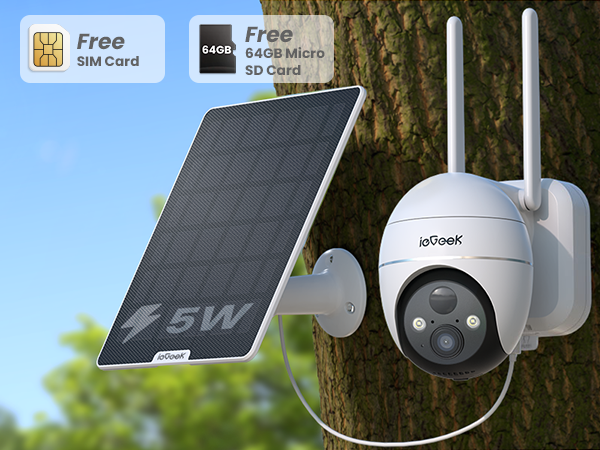4g camera solar