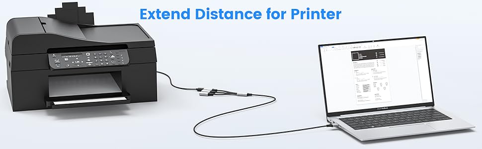usb extender for printer