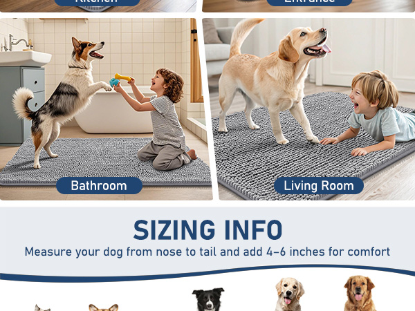 Smiry Dog Door Mat