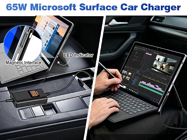 surface laptop car charger