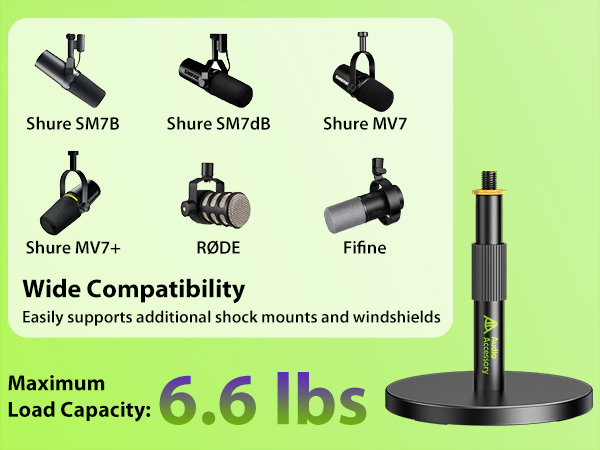 Maximum Load Capacity: 6.6lbs