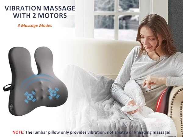 chair back massager with heat