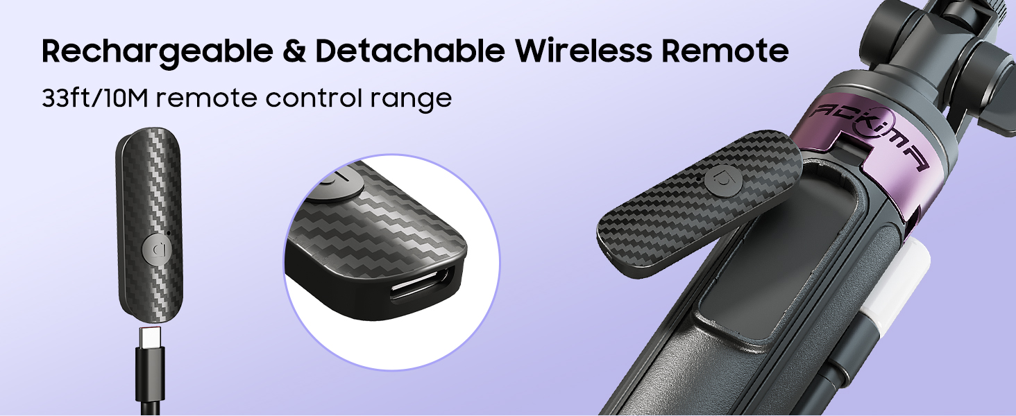 All in One Phone Tripod with Wireless Remote