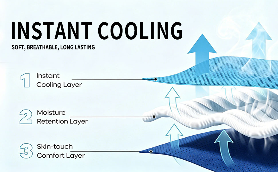 cooling wraps for neck and head sports cooling towel sports cool towel