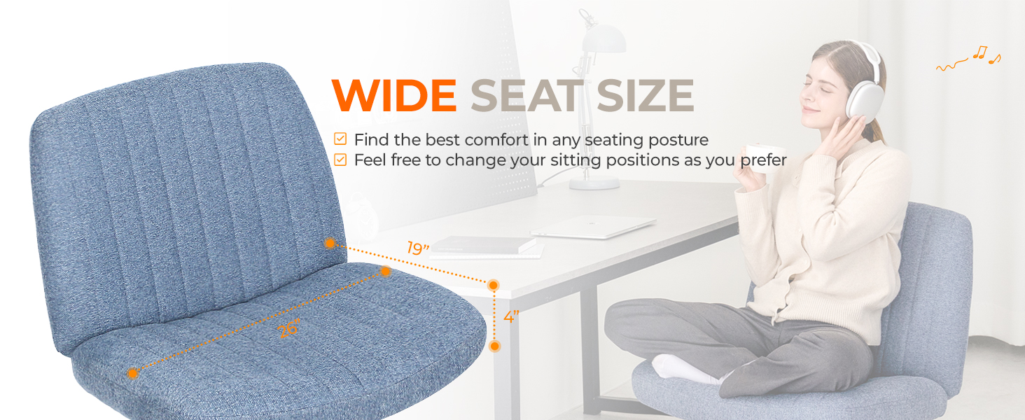 Wide, gaming chairs for adults, vanity stool, adjustable desk, reading chair, swivel accent chair