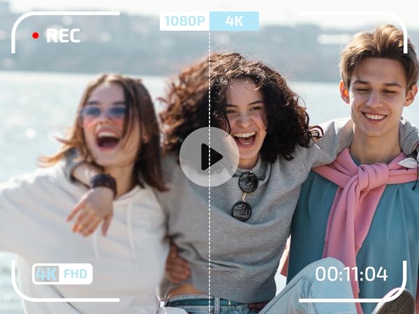 fhd 4k video camera vlog camera
