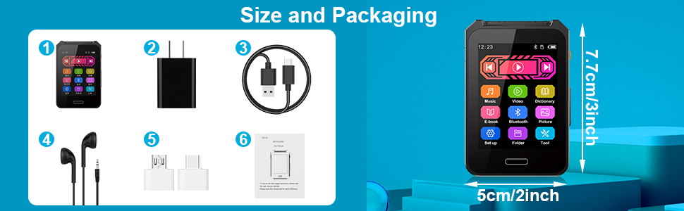 Size and Packging