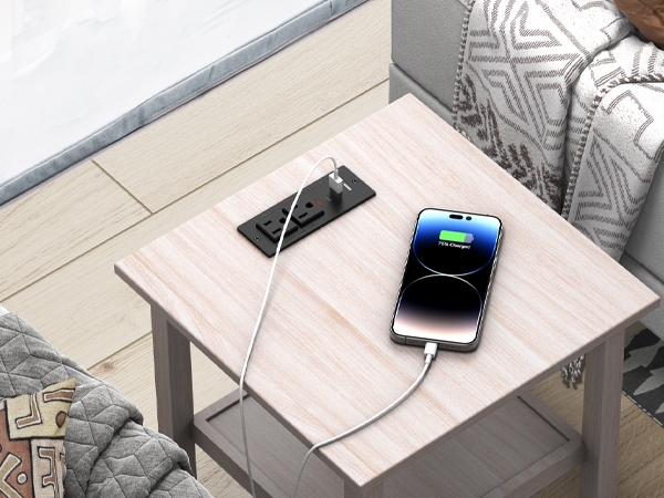Conference Recessed Power Strip