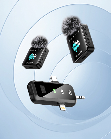 wireless lavalier microphone for iPhone