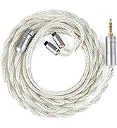 KBEAR HunYuan 2PIN IEM Cable,Quad-Material Fusion,1.2M High-Resolution HiFi Upgrade Cable for Moo...