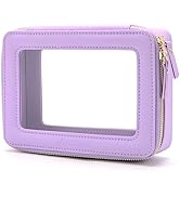 Aveniee Clear Makeup Bag for Women, Clear Cosmetic Case Travel Toiletry Bag, Heavy Duty Makeup Or...