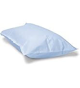 Avalon Papers 703 Single-Use Pillowcase, Tissue/Poly, 21'' x 30'', Blue (Pack of 100)