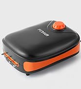 FEDOUR 4W/5W/8W Aquarium Air Pump, 96GPH/160GPH/256GPH Dual Outlets 4 Outlets Oxygen Pump, Ultra ...