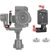 XIXAN Vertical Camera Mount Quick Release Plate with Counterweight Portrait Mounting Solution, Fi...