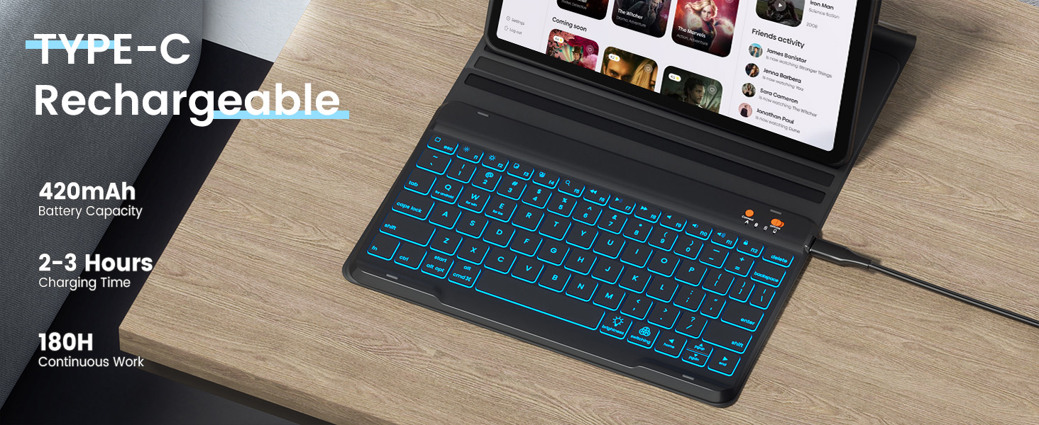 keyboard case for iPad 10th 11th